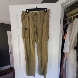 J Crew City Fit Cargo Chinos size 4